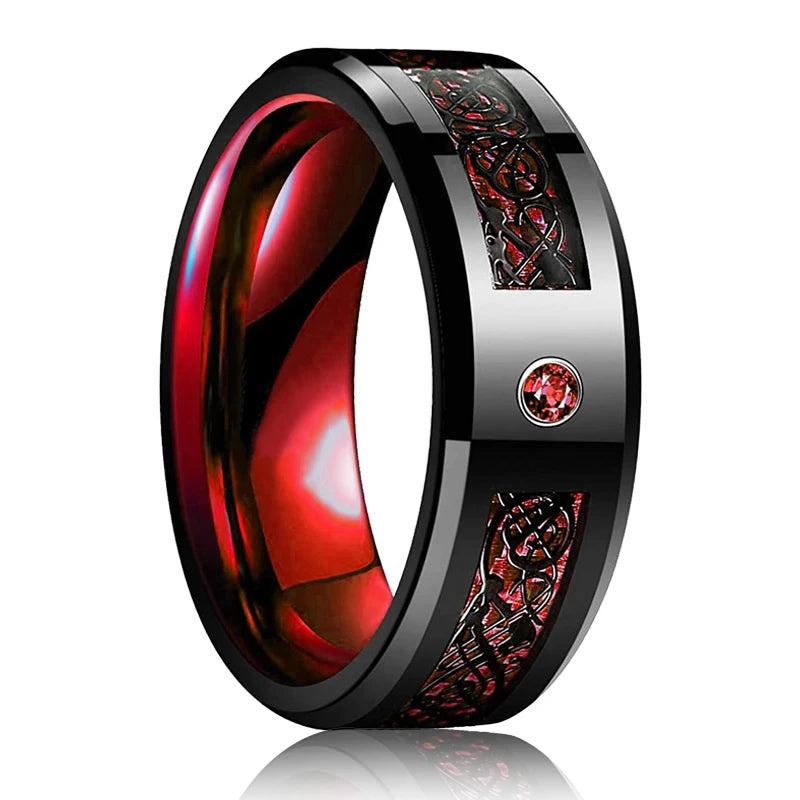 Colored Groove ring