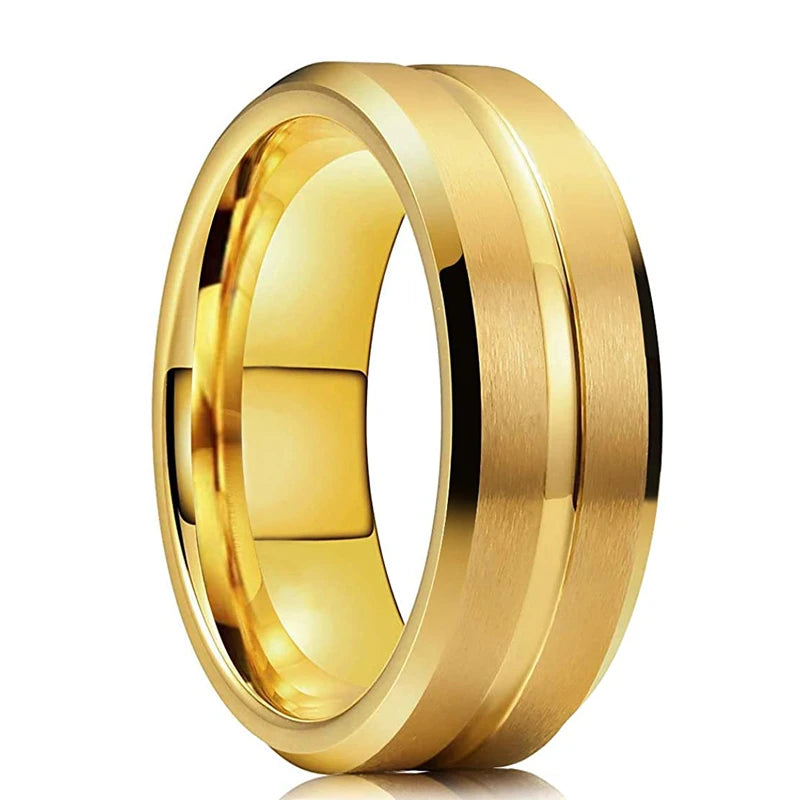 Colored Groove ring