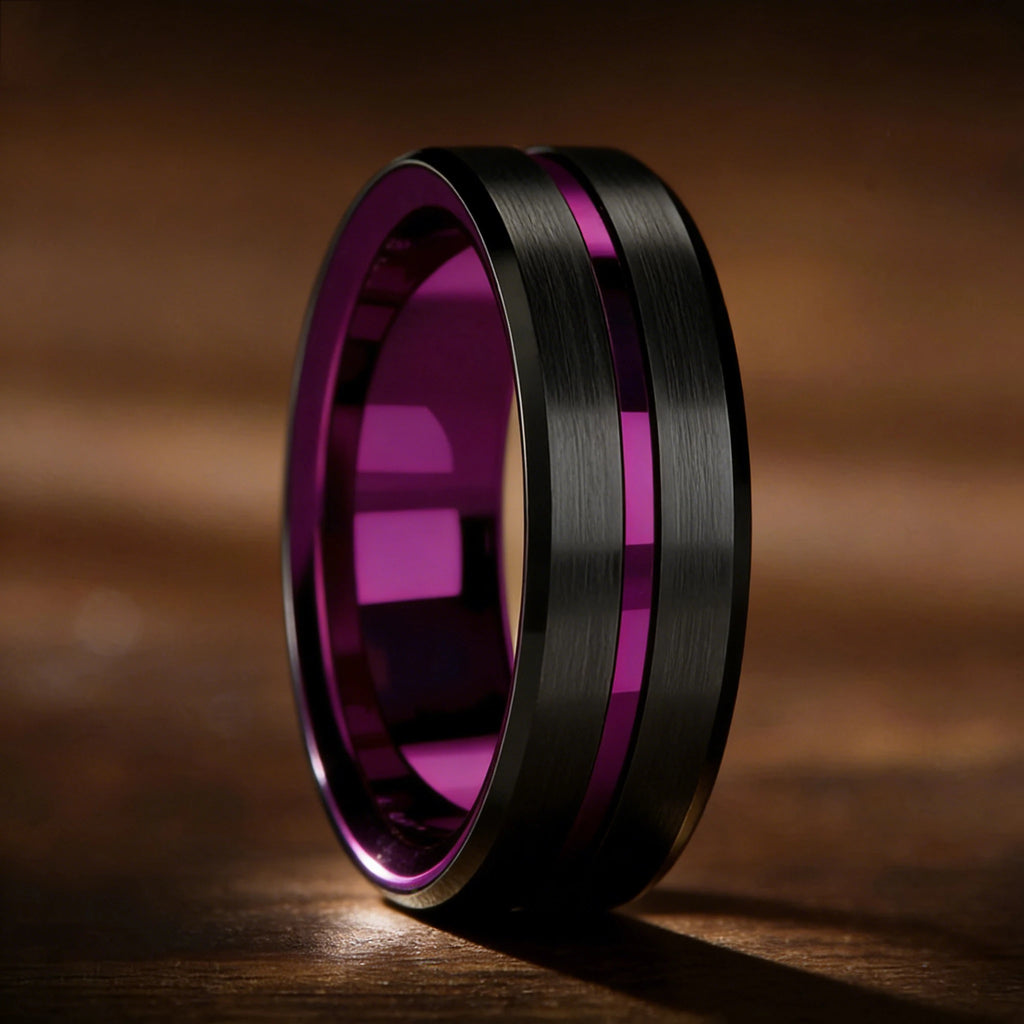colored Band ring
