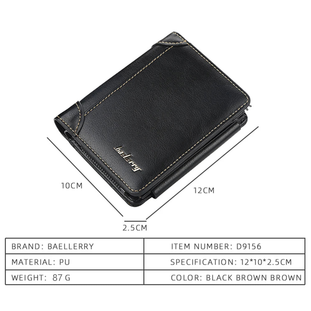 Compact Leather Wallet