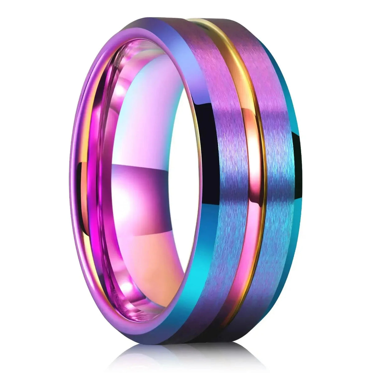 colored Band ring