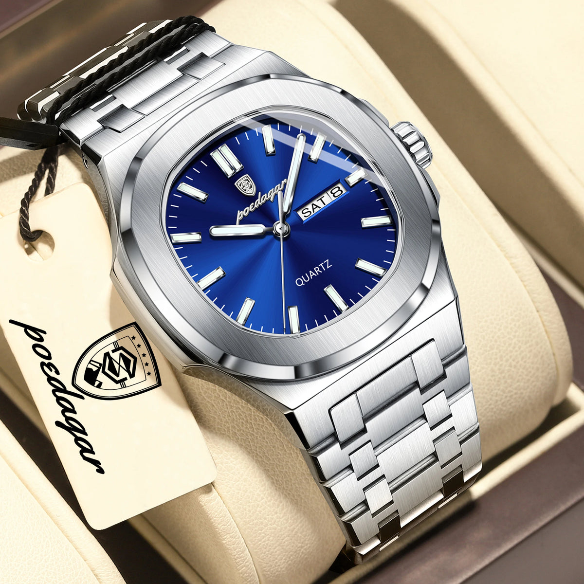Executive Square Watch