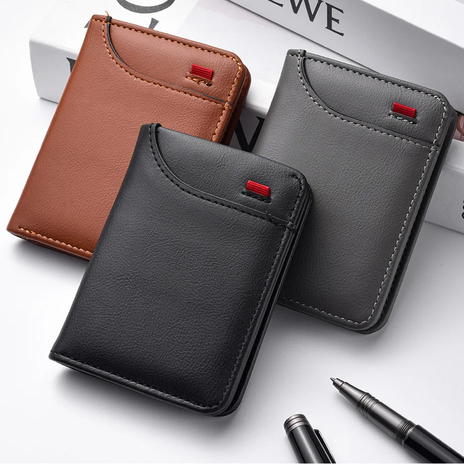 Vertical Bifold Wallet