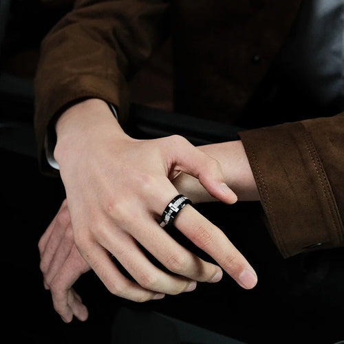 Black Crystal ring