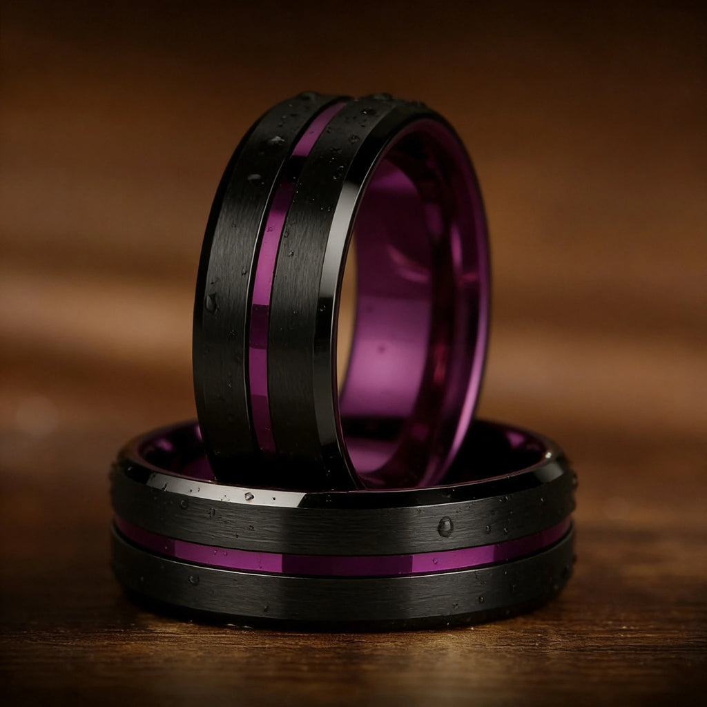 colored Band ring