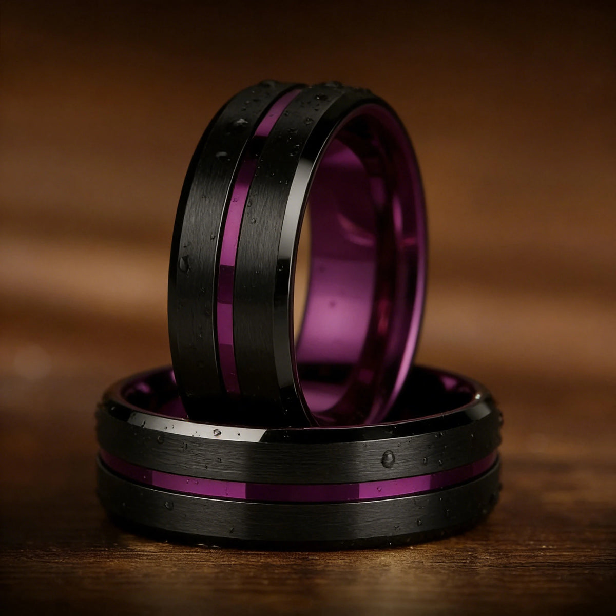 colored Band ring