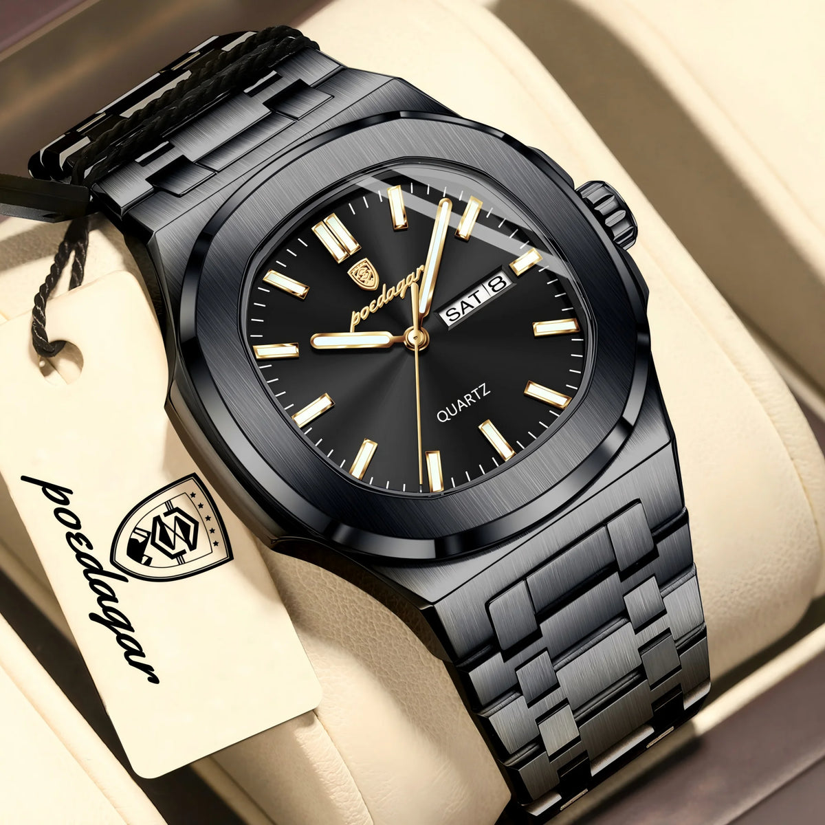 Executive Square Watch
