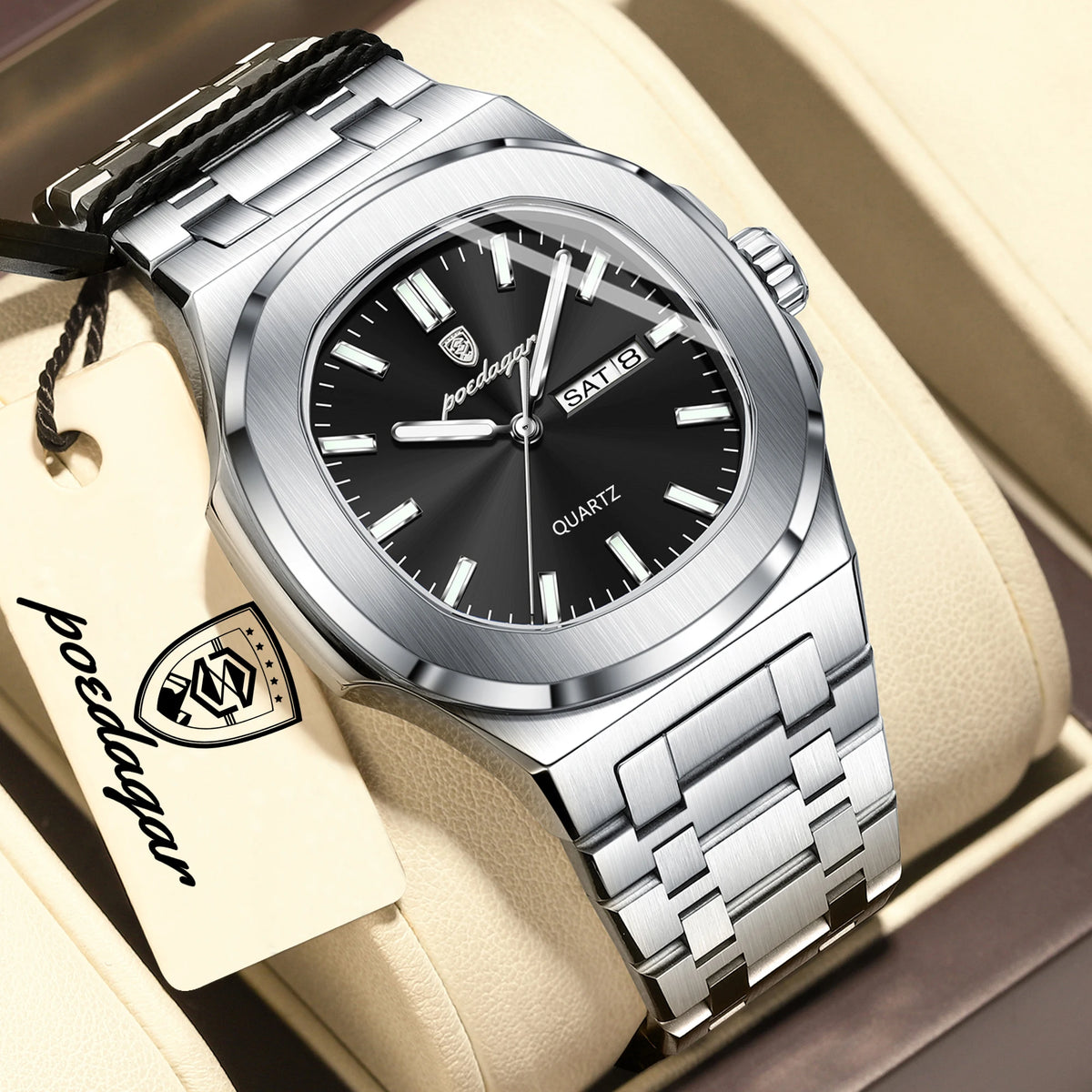 Executive Square Watch