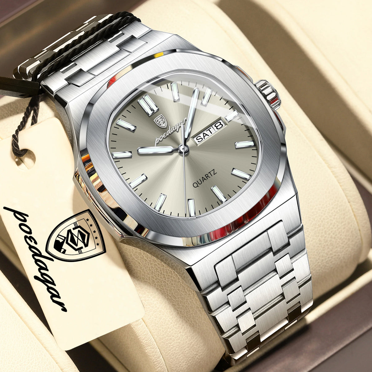 Executive Square Watch